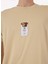 Bisiklet Yaka Düz Bej Erkek T-Shirt 50530683_DILESSES 10266462 01 4