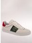 Beyaz - Yeşil Erkek Sneaker 27784 2
