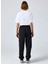 62678701DOWNTOWN Recollectıon Pants Siyah Lastikli Bel Regular Fit Düz Eşofman Altı 4