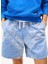 Regular Fit Açık Mavi Erkek Şort DM0DM21945DY6 Tjm Aop Loose Beach S 3