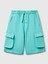 Normal Bel Regular Fit Mint Erkek Çocuk Şort 39DJC902N 1