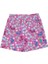 Lastikli Bel Relaxed Fuşya Kız Çocuk Şort Valerıa 1
