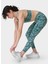 SB5400A-13071 Power Workout Leggıng Mavi Regular Fit Desenli Kadın Tayt 2
