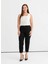 Normal Bel Normal Siyah Kadın Pantolon 25YSL5388-BB 1