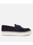 02AYH303140A680 ERKEK Süet Deri Lacivert Ultra Hafif Tabanlı Espadril 1