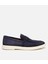 02AYH303010A680 ERKEK Süet Deri Lacivert Toka Detaylı Loafer 1