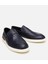 02AYH305440A680 ERKEK Deri Lacivert Ultra Hafif Tabanlı Klasik Loafer 2