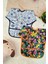 Flower ve Dream Desenli 2'li Paket Sıvı Geçirmez Kız Çocuk Aktivite ve Mama Önlüğü 6-24 Ay 2