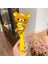 R-Rilakkuma Hava Yastığı Tülbeli Döner Saç Karalanma Saç Fırçası Masaj Anti-Statik Out Islak Kıvırcık Saç Fırçaları Ber Stil Araç Çarşamba: Sarı (Yurt Dışından) 1