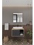 Lale 70 cm %100 Mdf Lavabolu Banyo Dolabı + Aynalı Dolap 2