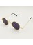 Kırmızı Stil 2021 Moda Retro Güneş Gözlüğü Erkekler Için Yuvarlak Vintage Gözlük Menwomen Lüks Güneş Gözlüğü Erkekler Için Küçük UV400 Vintage Metal Çerçeve (Yurt Dışından) 4
