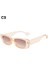 C9 Stili Retro Küçük Dikdörtgen Güneş Kadınlar Popüler Moda Şeker Renk Gözlük Erkekler Kare Güneş Gözlükleri Shades UV400 Koruma (Yurt Dışından) 1
