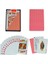 6688KIRMIZI Stil 100% Pvc Yeni Desen Plastik Su Geçirmez Yetişkin Iskambil Kartları Oyunu Poker Kartları Masa Oyunları 58*88MM Kartlar (Yurt Dışından) 1