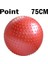 75CM Kırmızı Stil Spor Yoga Topları Noktası Fitness Salonu Dengesi Fitball Egzersiz Pilates Egzersizi Dikenli Masaj Topu 55CM 65CM 75CM 85CM (Yurt Dışından) 1