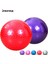 75CM Kırmızı Stil Spor Yoga Topları Noktası Fitness Salonu Dengesi Fitball Egzersiz Pilates Egzersizi Dikenli Masaj Topu 55CM 65CM 75CM 85CM (Yurt Dışından) 2