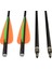 Okçuluk Arbalet Cıvataları Fiberglas Ok 3 "tpu Kanatlı Düz ​​nock Okçuluk Yay Atış Açık Spor (Yurt Dışından) 1