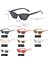 No.9 Tarzı Yeni Kadın Vintage Kedi Göz Güneş Gözlüğü Moda Küçük Çerçeve UV400 Güneş Shades Gözlük Sokak Gözlük Bisiklet Sürüş Güneş Gözlüğü (Yurt Dışından) 5