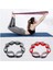 Siyah Stil 100*3.5 cm Unisex Yoga Elastik Kemer Streç Bant Dans Ev Egzersiz Polyester Pamuk 8 Segmentli Çekme Kayışı Kemer Fitness Aracı (Yurt Dışından) 3