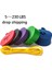 Sarı 15LBS Stili Direnç Bandı Erkekler ve Kadınlar Spor Genişletici Lastik Bant Halka Çömelme Ağırlık Taşıyan Elastik Halka Pull-Up Eğitim Gerginlik Bandı (Yurt Dışından) 2