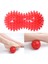 Kırmızı Stil Yoga Fıstık Masaj Topu Dikenli Tetik Noktası Rölyef Duyusal Top Sağlık Spor Salonu Kas Gevşeme Aparatı (Yurt Dışından) 3