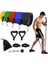 11 Adet Çekme Halatı B Tarzı Et Lateks Direnç Bantları Seti Egzersiz Yoga Tüpü Çekme Halatı Fitness Spor Kauçuk Elastik Bantlar Kas Gücü Eğitimi (Yurt Dışından) 2