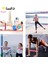 Bordo Tarzı Coolfit Yoga Elastik Direnç Bantları Egzersiz Ekipmanları Kapalı Alan Eğitimi Fitness Sakız Egzersiz Direnci Spor Lastik Döngü Bantları (Yurt Dışından) 4