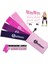 LOGO-25X5CM Stili Yok Direnç Döngü Bantları Pembe Set Elastik Bantlar Kadın Egzersiz Spor Ekipmanları Fitness Ev Jimnastik Egzersizi Yoga Pilates Eğitimi (Yurt Dışından) 2