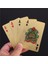 Siyah Kafatası Stili 24K Altın Oyun Kartları Plastik Poker Oyunu Güverte Folyo Pokers Paketi Sihirli Kartlar Su Geçirmez Kart Hediye Koleksiyonu Kumar Masa Oyunu (Yurt Dışından) 4