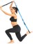 Mor Tarzı Fitness Çekme Kayışı Kemer Yoga Polyester Elastik Germe Eğitim Bandı Pilates Jimnastik Vücut Geliştirme Için Direnç Bandı (Yurt Dışından) 5