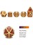 No.88 Stili Metal Zar Seti D4 D6 D8 D10 D% D12 D20 Yumuşak Ipli Kılıf Dnd Rpg Masa Oyunları Dados Rpg D Zar Dados Rol Dnd Set Zar (Yurt Dışından) 3