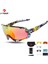 Renk 3 Tarzı 3 Mercek X-Tıger Polarize Bisiklet Güneş Gözlükleri UV400 Erkek Kadın Bisiklet Gözlükleri Glasse Lens Mtb Spor Rüzgar Geçirmez Güneş Gözlüğü Gözlük (Yurt Dışından) 2