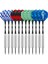 Mavi Set Stili Lot 23G Dart Kombinasyonu Seti Alüminyum Alaşımlı Dart Mili + 1 Adet Dart Bileme Taşlı Kalemtıraş + Lastik Bant Daire (Yurt Dışından) 4