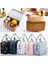 Yaprak Stili Ortable Lunch Bag Insulated Container Reusable Outdoor Travel Bag Thermal School Lunch Box Collapsible Tote Bag (Yurt Dışından) 4