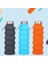 Koyu Gri Tarzı 550 ml Taşınabilir Silikon Su Şişesi Geri Çekilebilir Katlanır Kahve Şişe Bardakları E Açık Seyahat Araçları Katlanabilir Spor Şişeleri (Yurt Dışından) 4