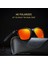 No.3 Tarzı Moda Wrap Kare Çerçeve Retro Dekoratif Fotokromik Claunglasses Erkek Kadın Binici Cam Tasarım UV400 (Yurt Dışından) 2