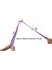 Mavi Stil Fitness Egzersiz Direnç Bantları Kauçuk Yoga Elastik Bant 150CM -180CM Direnç Bandı Döngüsü Spor Salonu Eğitimi Için Kauçuk Döngüler (Yurt Dışından) 3
