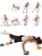 Mor Tarzı Yoga Half Ball Fitness Equipment Kids Elder Durian Massage Mat Exercise Balance Point Gym Yoga Pilates Ball Rubber (Yurt Dışından) 5