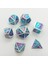 No.39 Tarzı Dnd Oyunu, Masa Üstü Rpg, Zindanlar ve Ejderhalar, Matematik Öğretimi, 7 Için Emaye Katı Metal ile Çokyüzlü Metal Zar Seti Çinko Alaşım (Yurt Dışından) 3