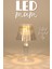 LED Mum Kristal Tip Pil Dahil Ledli Dumansız Alev Yapay Dekoratif Mum Dekor Işığı Şeffaf PR288 2