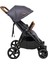 Starling Ikiz Puset Bebek Arabası Siyah 2