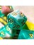 Poludie Pembe Yeşil Glitter Dnd Zar Seti D4~D20 Dungeons And Dragons Için Çokyüzlü Zar Rol Yapma Tahta Oyunu ​mtg Rpg D&d (Yurt Dışından) 2