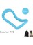 Pp-1 Stili Yoga Magic Circle Ring Gym Ev Fitness Streç Yüzük Masaj Ekipmanları Pilates Vücut Geliştirme Egzersiz Yoga Aksesuarları (Yurt Dışından) 5