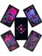 Neon Ay Tarot Güverte Stili Neon Moon Tarot Deck - Tuck Box ile Cep Boyutu Eğlence Partisi Masa Oyunu Pdf Rehberi ile Falcılık Oracle Kartları (Yurt Dışından) 1