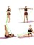 Fildişi Tarzı Ev Egzersizi Crossfit Kauçuk Çekme Bandı Forhom Yoga Pilates Streç Direnç Bandı Elastik Egzersiz Fitness Yardım Bandı Eğitimi (Yurt Dışından) 5