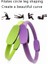 Kumral Tarzı Profesyonel Yoga Çember Pilates Spor Sihirli Yüzük Kadın Spor Kinetik Direnç Daire Spor Salonu Egzersiz Pilates Aksesuarları (Yurt Dışından) 3