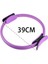 39CM Mor Tarzı Yoga Çemberi Çift Kavrama Yoga Pilates Halkası Vücut Geliştirme Eğitimi Çember Fitness Çemberi (Yurt Dışından) 1