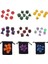 S7-Og Stili 1 Takım Çift Renkli Çokyüzlü Zar Trpgdnd Zar Oyunları Için D20 D12 D10 D% D8 D6 D4 Komple Set (Yurt Dışından) 3