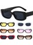 Siyah Stil Kırmızı Hm Dikdörtgen Güneş Gözlüğü Unisex Vintage Polarize Seyahat Bisiklet Güneş Gözlükleri Shades Kadın Gözlük Plaj Uv Koruma Gözlük (Yurt Dışından) 4