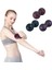 Mavi Stil Yoga Ekipmanları Kadınlar Yoga Köpük Blok Rulo Fıstık Topu Seti Blok Fıstık Masajı Rulo Top Terapisi Relax Egzersiz Fitness (Yurt Dışından) 4