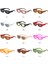 C8 Stili Dörtgen Güneş Gözlüğü Kadın Lüks Seyahat Küçük Dikdörtgen Güneş Gözlükleri Kadın Moda Retro Lunette De Soleil Femme (Yurt Dışından) 3